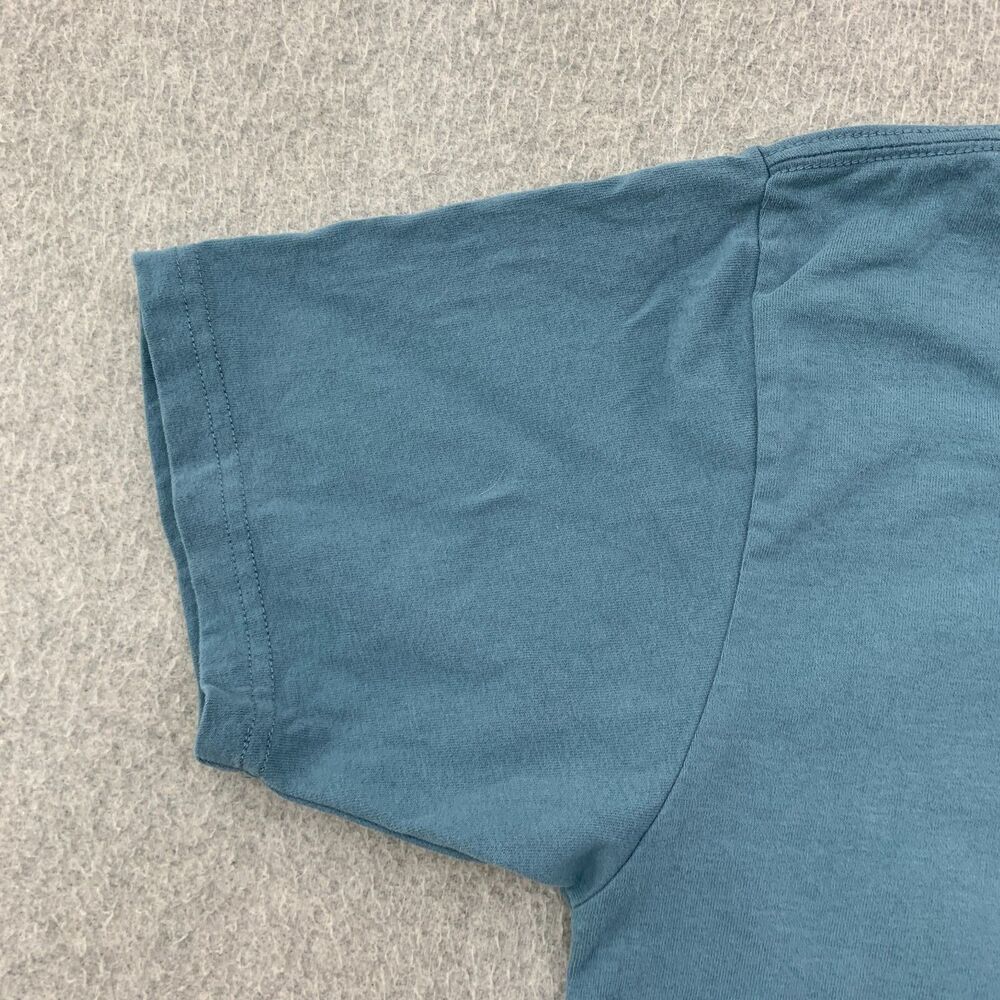 VANS Crewneck T Shirt Mens Medium Classic Fit Blue 100% Cotton Short Sleeve - Picture 5 of 12